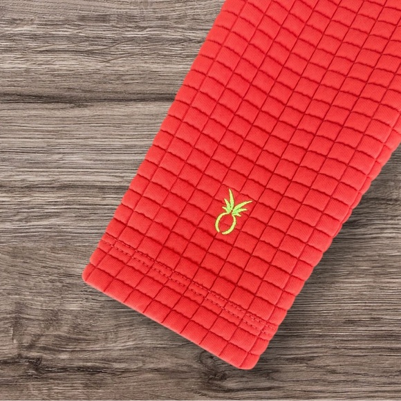 Dudley Stephens Greenpoint Turtleneck Paprika Waffle XS - Picture 2 of 8